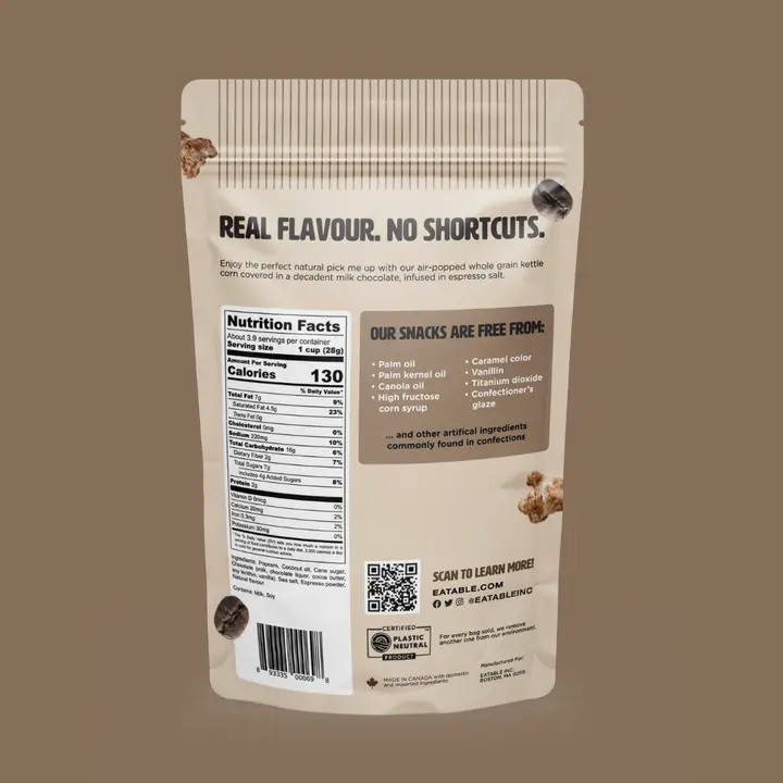 Chocolate Espresso Martini Gourment Popcorn