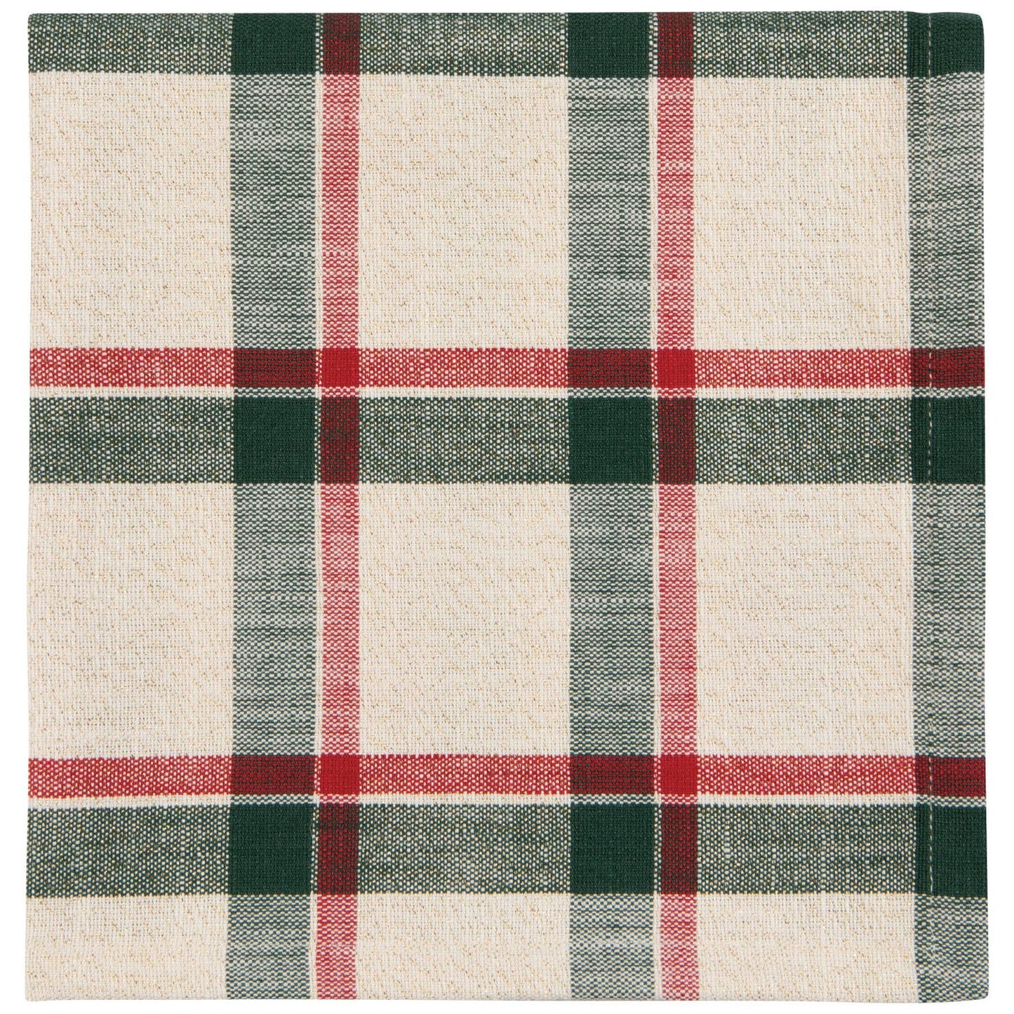 Noel Plaid Christmas Napkins—Set of 4