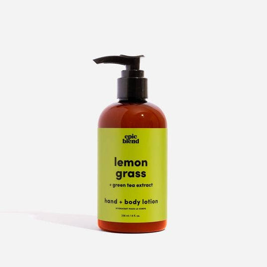 Lemongrass Hand and Body Lotion Vegan: 8oz