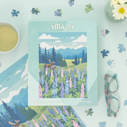 Lupines Meadow—1000-Piece Puzzle