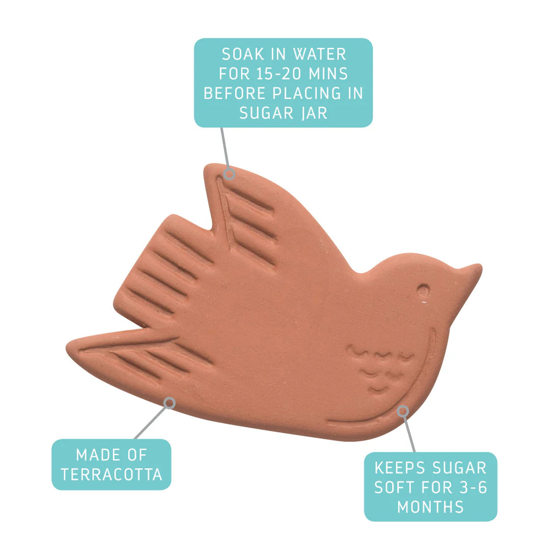 Birtie Bird Brown Sugar Saver
