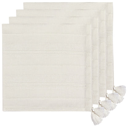 Blanca White Woven Napkins
