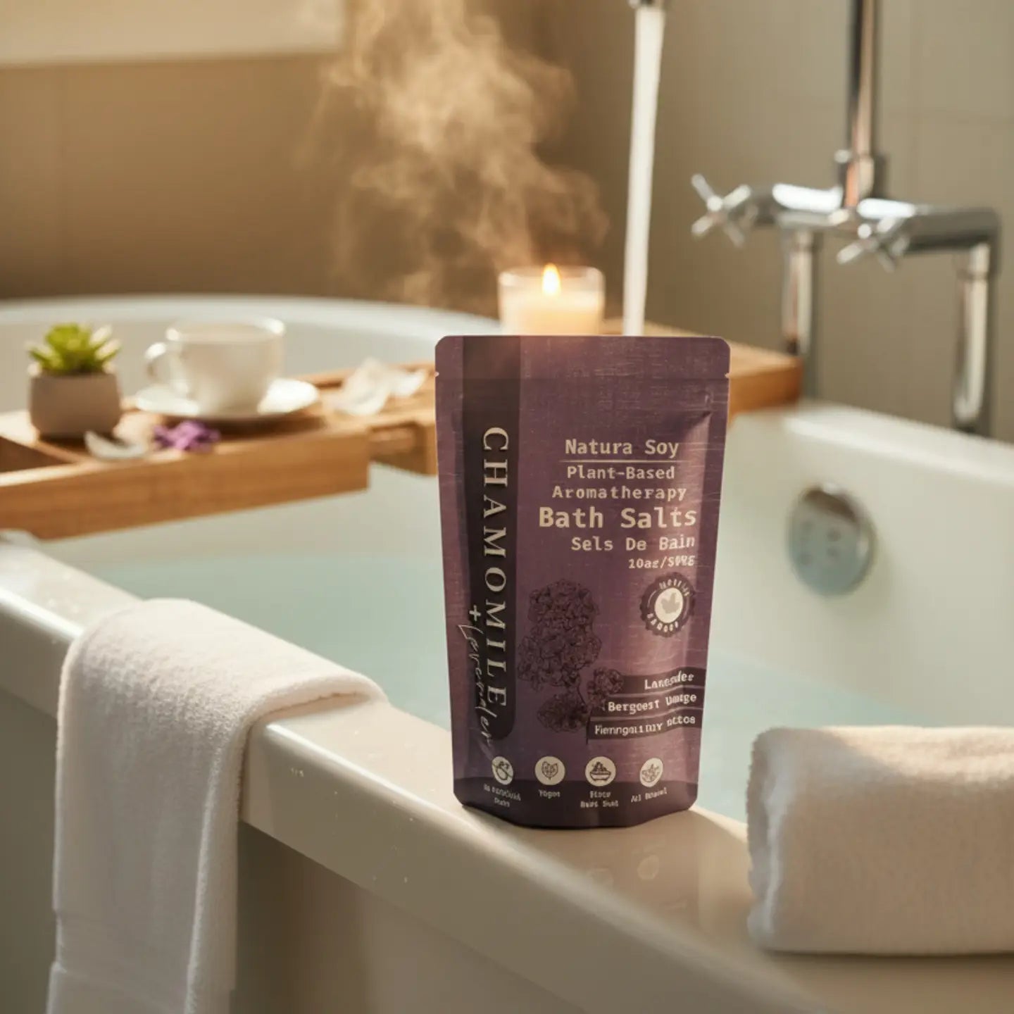 Chamomile Lavender Bath Soak, 10oz