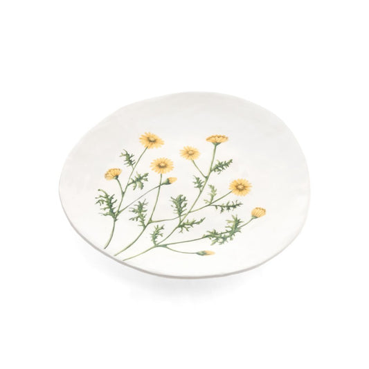 Cheerful Floral Serving Plate