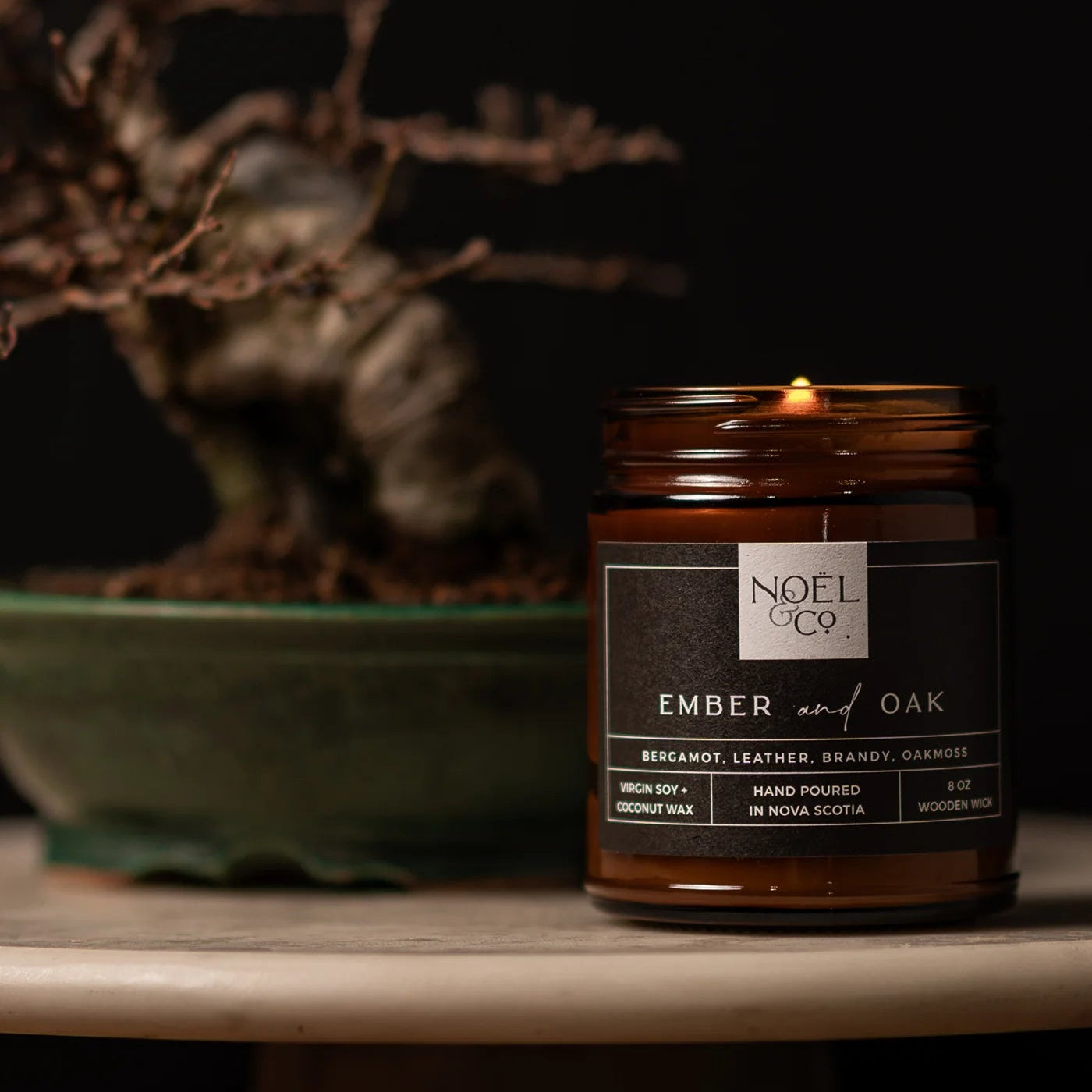 Ember & Oak Soy Candle by Noel & Co.