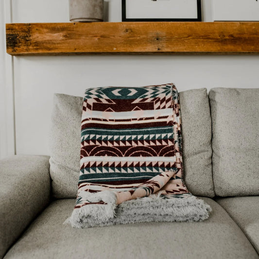 Currant Reversible Blanket by Mini Tipi