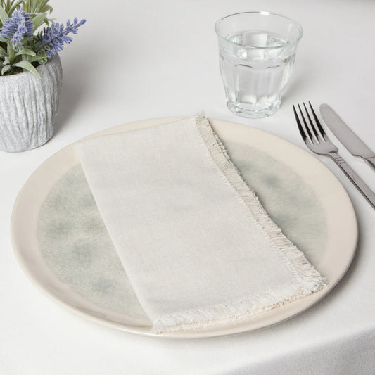 Chambray Napkin in Dove Gray