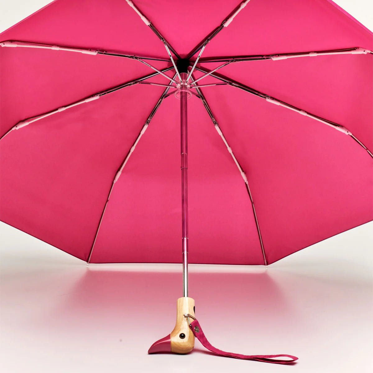 Eco-friendly Compact Duck Umbrella—Solid Colours