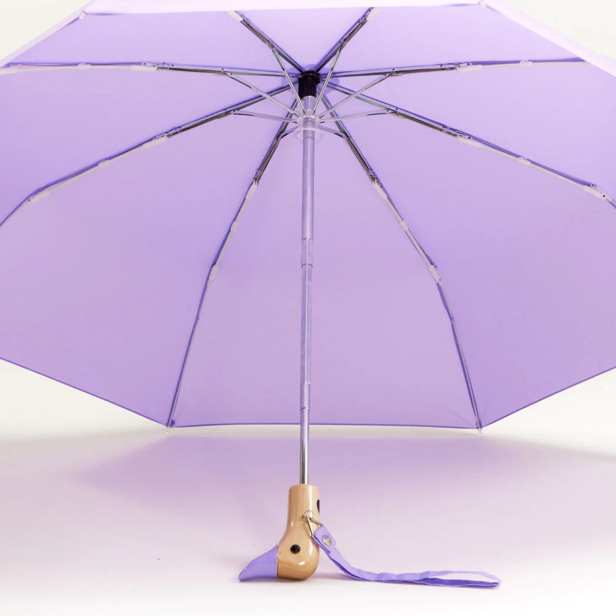 Eco-friendly Compact Duck Umbrella—Solid Colours