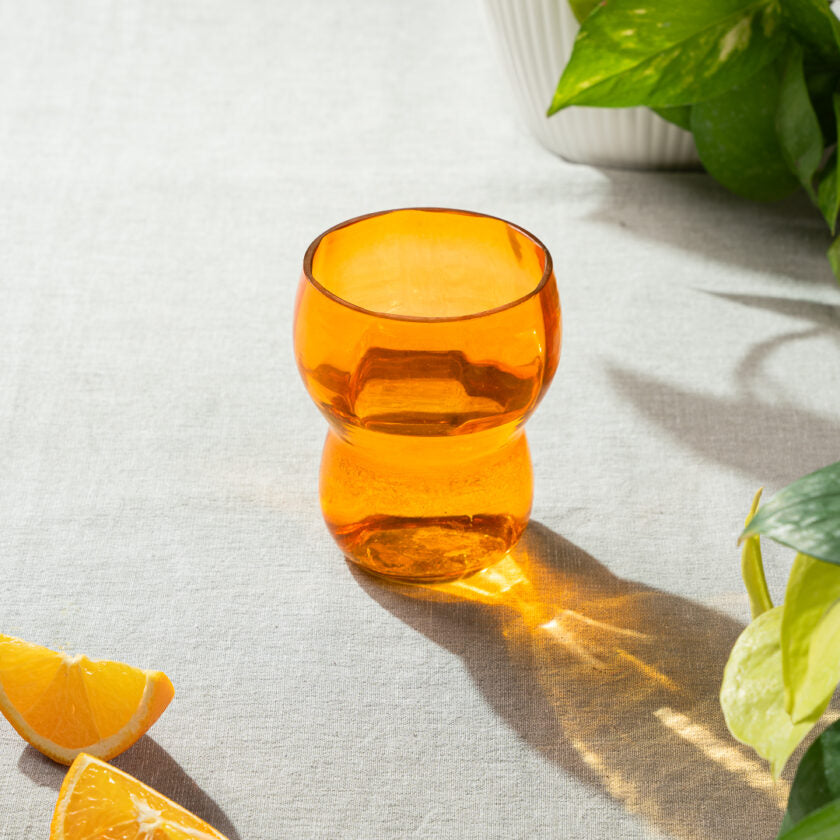 Coral Evara Drinking Glass
