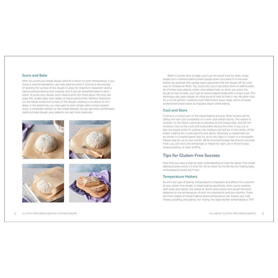 Gluten-Free Bread Baking for Beginners The Essential Guide to Baking Artisan Loaves, Sandwich Breads, and Enriched Breads