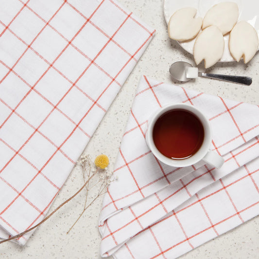 Vintage Wash Dishtowels, Set of 2