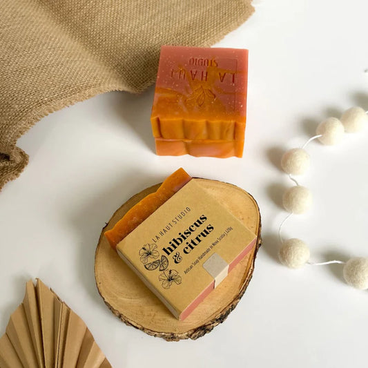 Hibiscus & Citrus Artisan Soap
