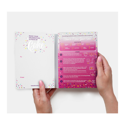 Happy Birthday! Pink Insta-Cake Card