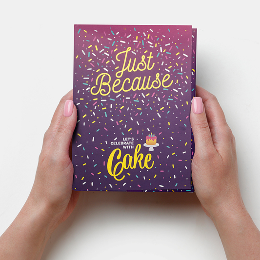 Just Because! Insta-Cake Card