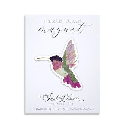 Pressed Flower Magnets—3"
