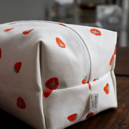 Strawberry Makeup Bag—Large