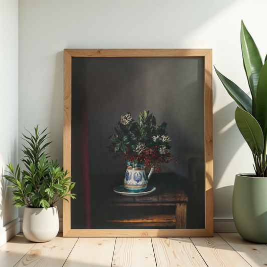 Still Life in Tuscany Art Print—8x10