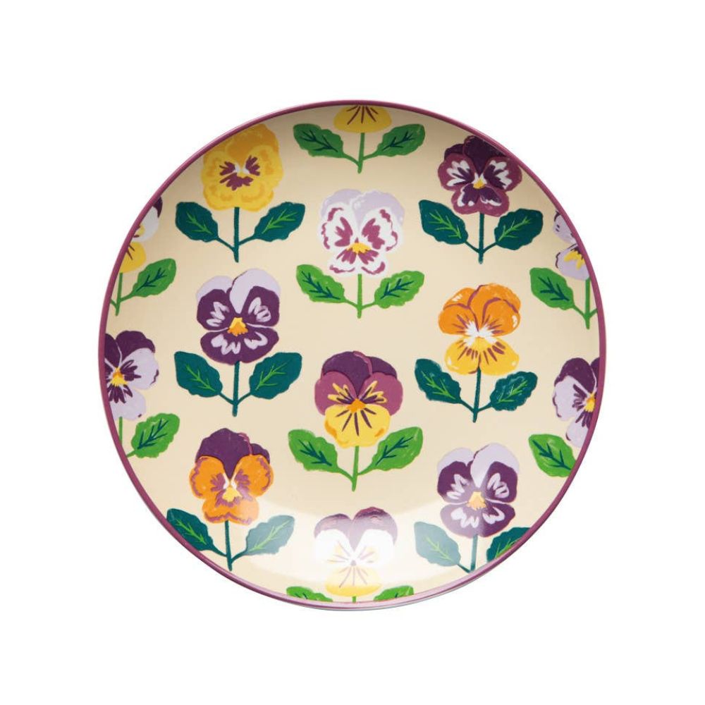 Pansy Appetizer Plates