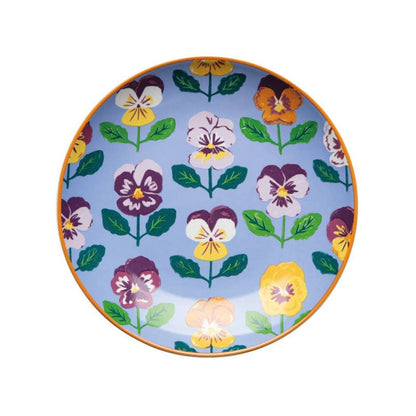 Pansy Appetizer Plates
