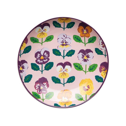 Pansy Appetizer Plates