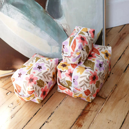 Medium Mod Floral Makeup Bag