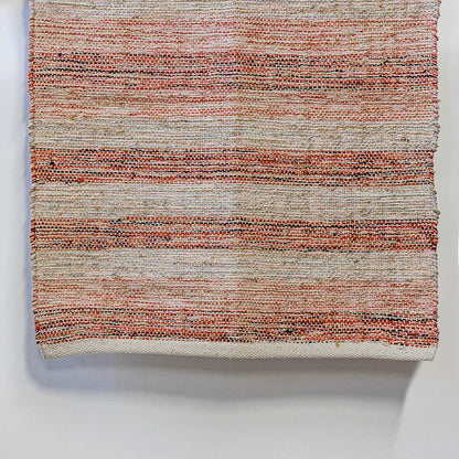 Multi-coloured Woven Cotton Rug