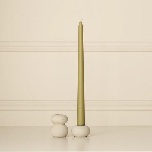 Natural Color Ceramic Candle Holder