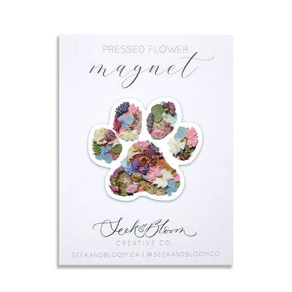 Pressed Flower Magnets—3"