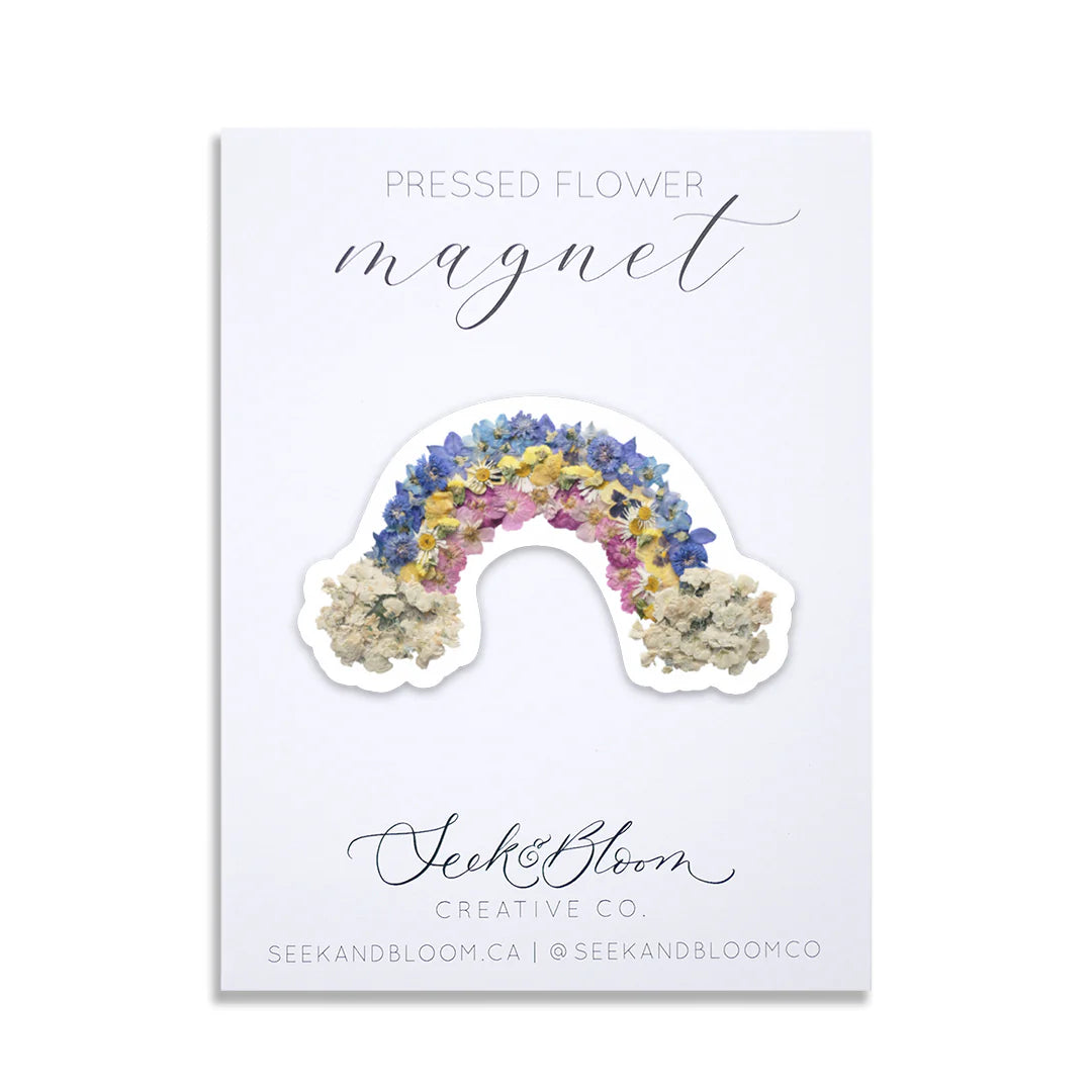 Pressed Flower Magnets—3"