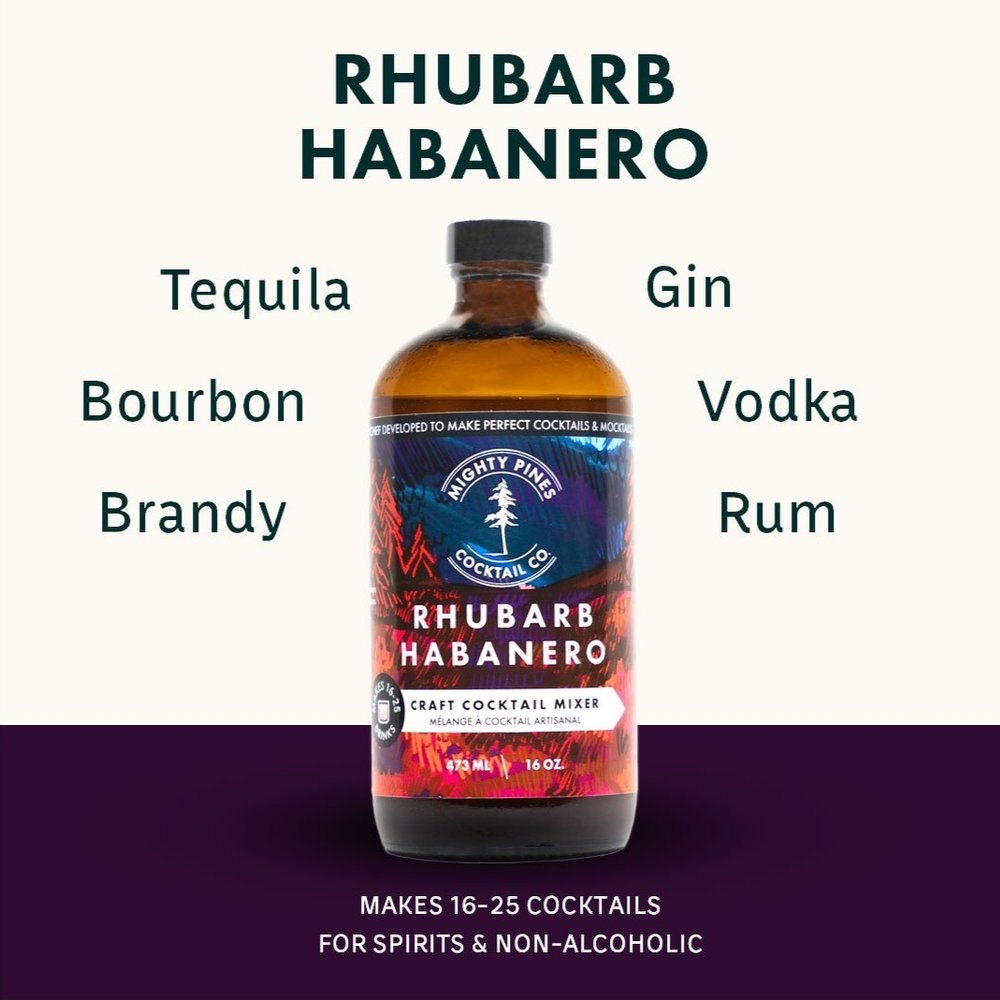 Rhubard Habanero / Craft Cocktail Mixer