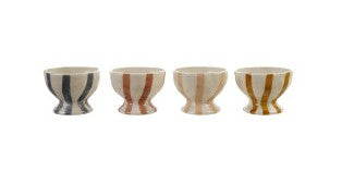 Striped Footed Bowl
