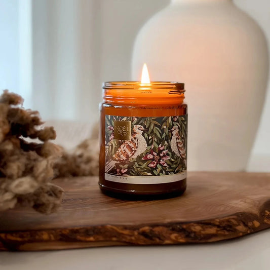 Two Turtle Doves—Scented Christmas Candle
