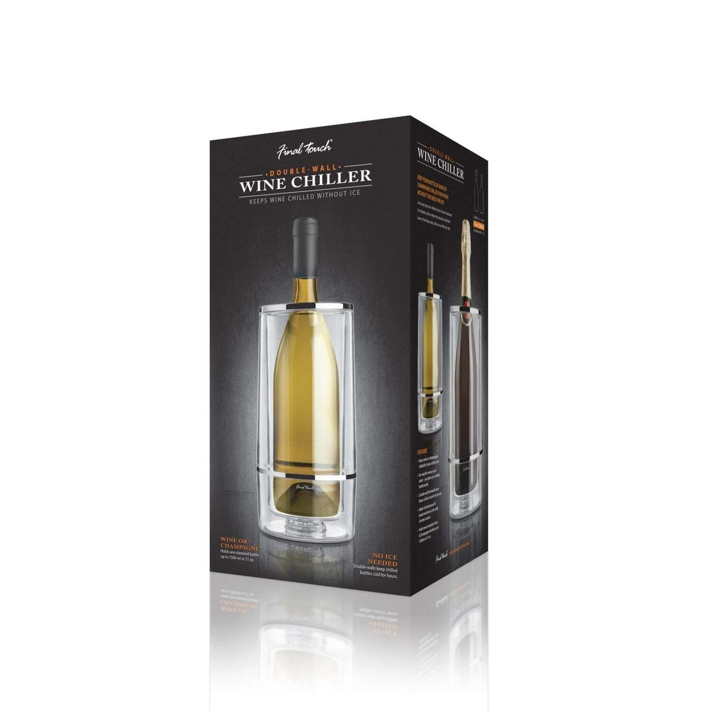 Acrylic Wine Chiller—Double Wall Insulated