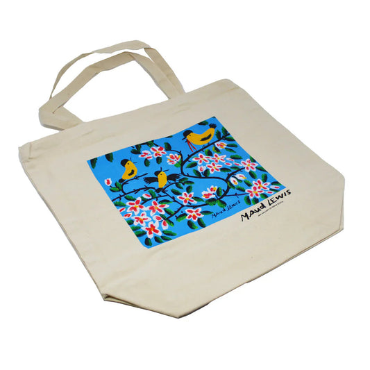 Yelllow Birds by Maud Lewis—Tote Bag