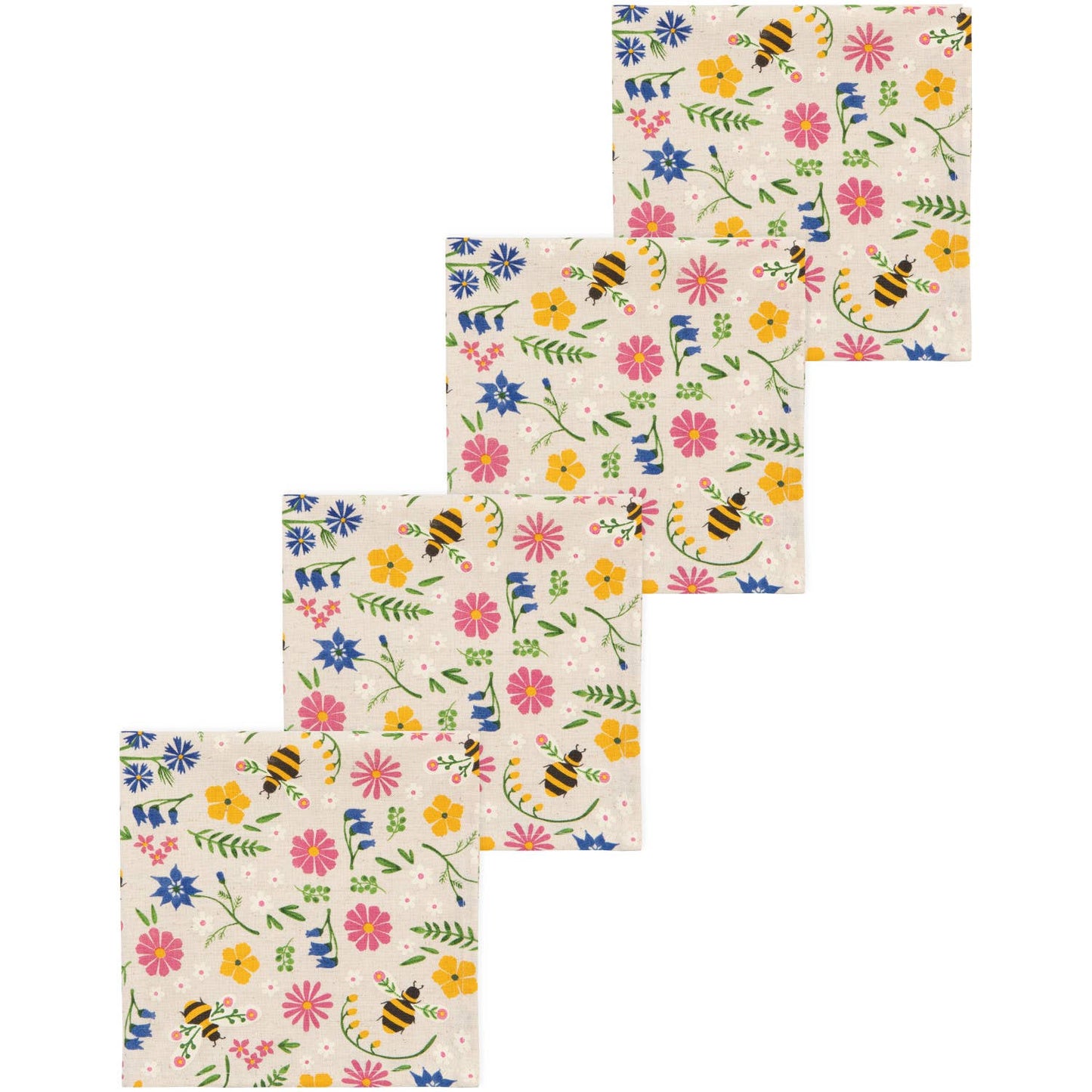Bee Garden Napkins—Set of 4