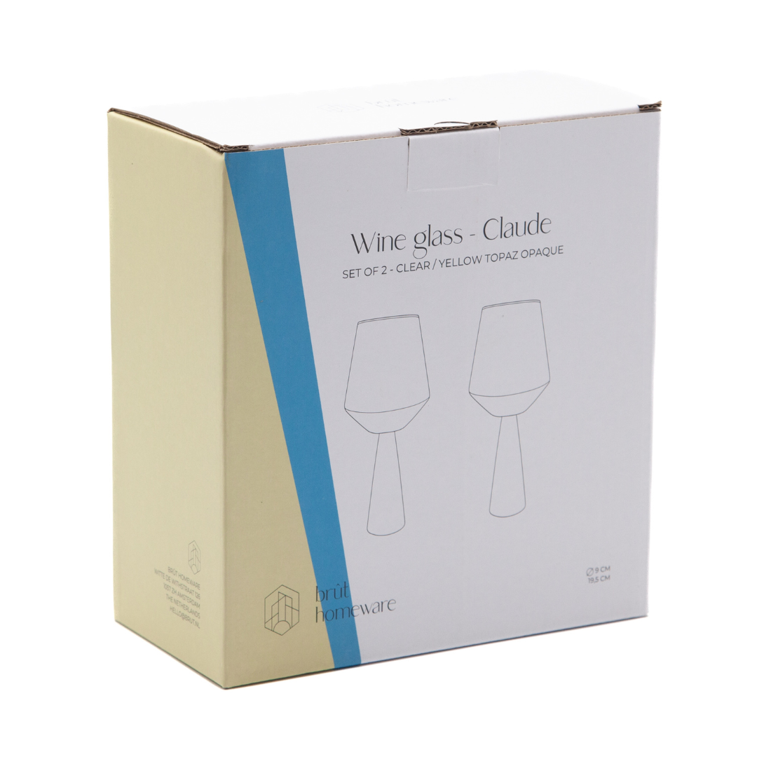 Yellow Wine Glass—Set of 2