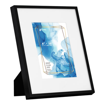 8x10 Aluminum Matted Picture Frame