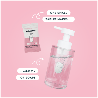 Warm Coconut Concentrated Foaming Hand Soap Refill—Single Tablet