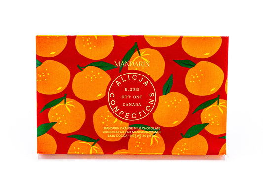 Mandarin Milk Chocolate Bar—A Holiday Favorite with a Citrus Twist