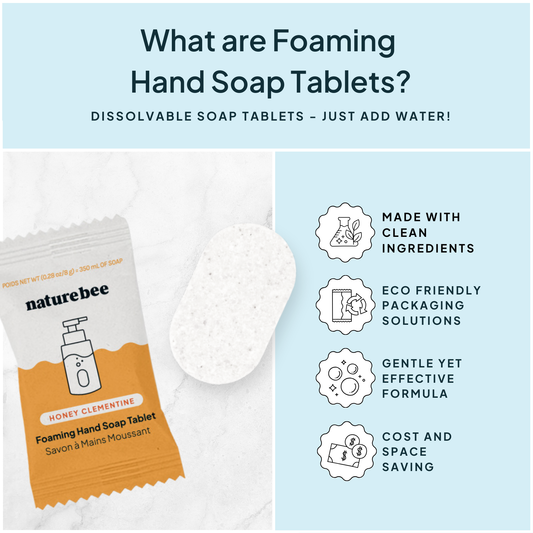 Honey Clementine Concentrated Foaming Hand Soap—Single Tablet
