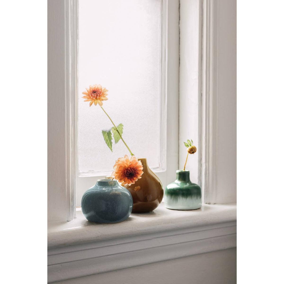 Heirloom Fir Ceramic Bud Vase