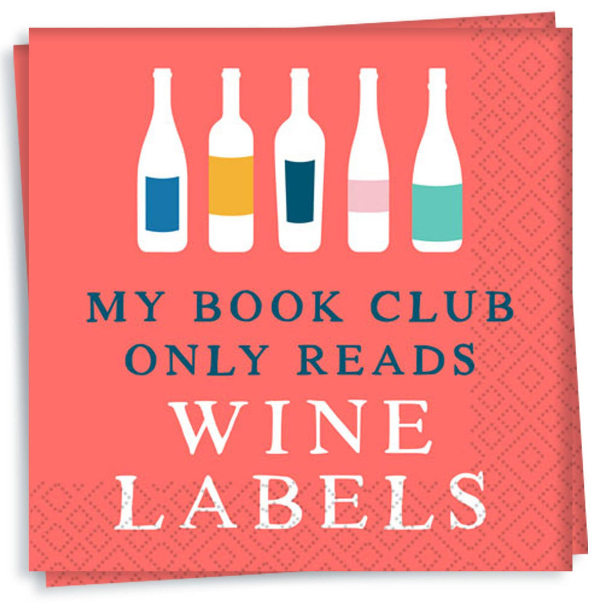 Book Club Cocktail Napkin