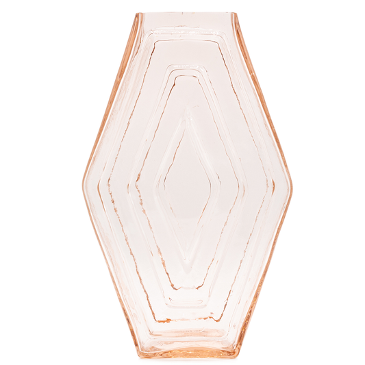 Pink Recycled glass Vase—Large