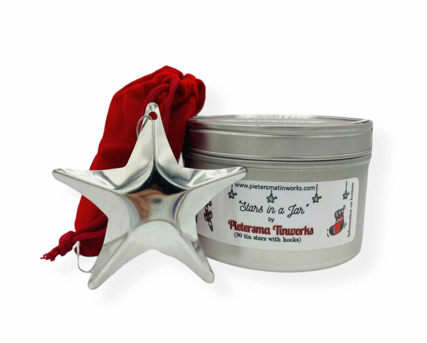 Tin Christmas Tree Stars