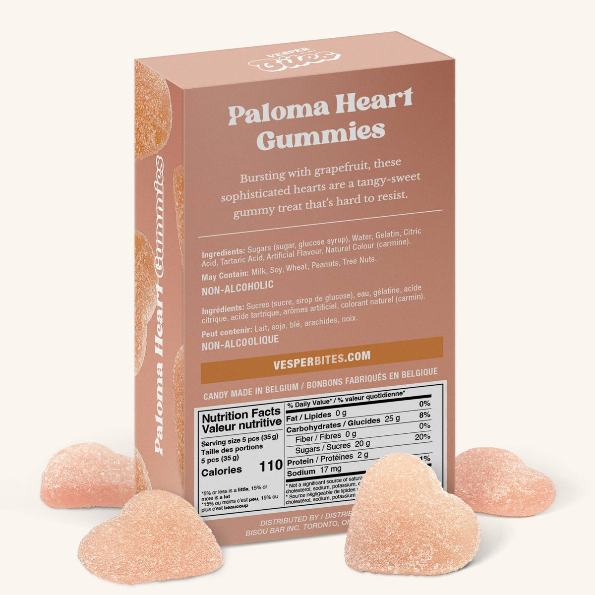 Paloma Heart Gummies—Alcohol-Free