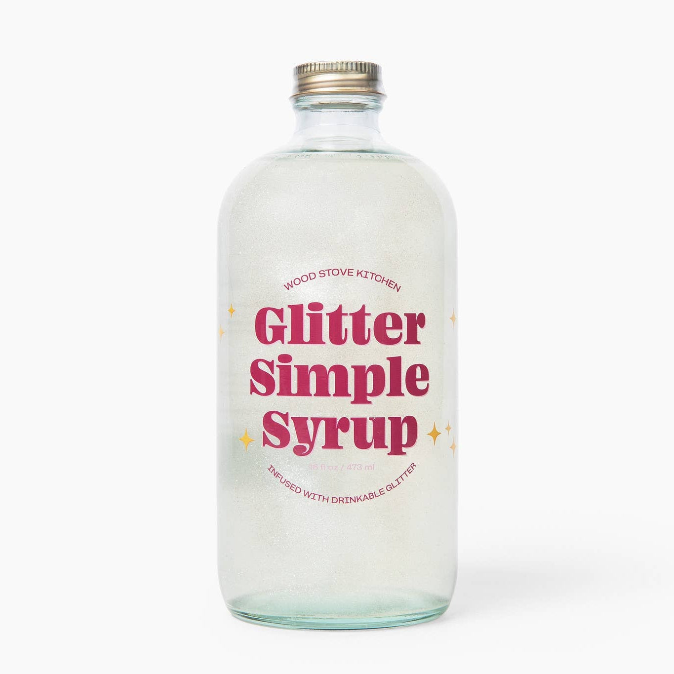 Glitter Simple Syrup—16 fl oz