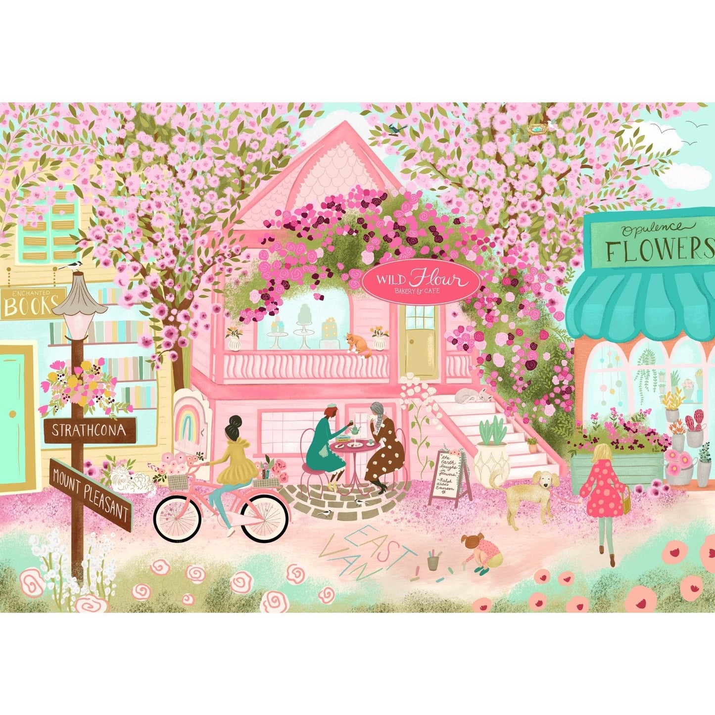 City in Bloom—1000-Piece Puzzle