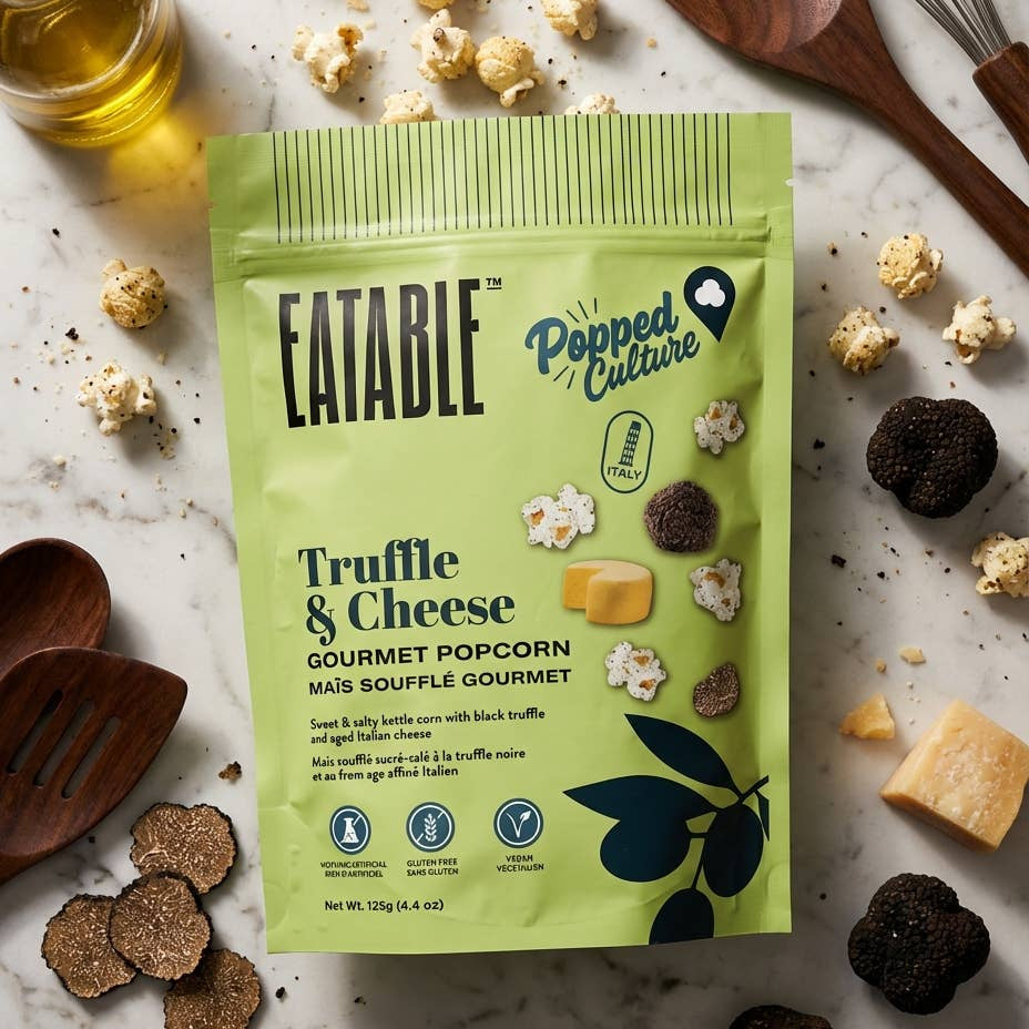 Truffle & Cheese Gourment Popcorn (Vegan)