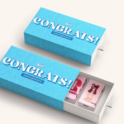 Congrats! Cocktail Flavored Gummy Gift Box—Alcohol-Free